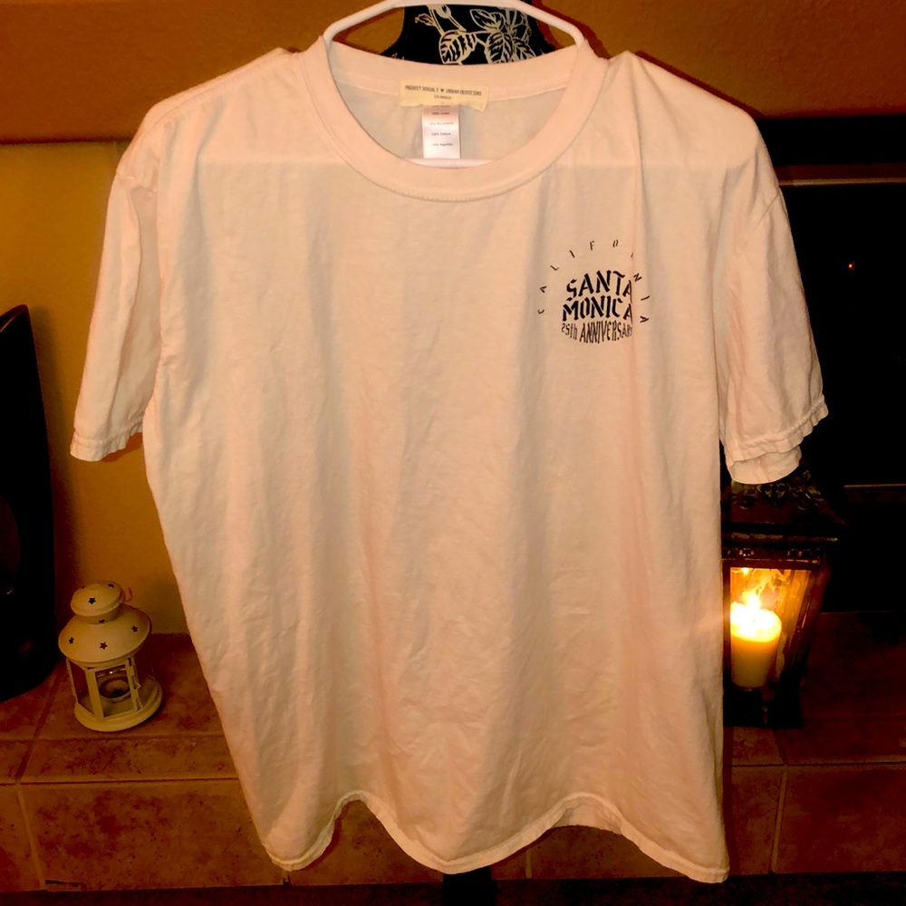 Urban Outfitters Santa Monica Tee W Back Graphic